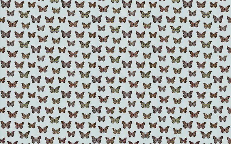 Papier peint intissé PRISM BUTTERFLIES coloris gris perle