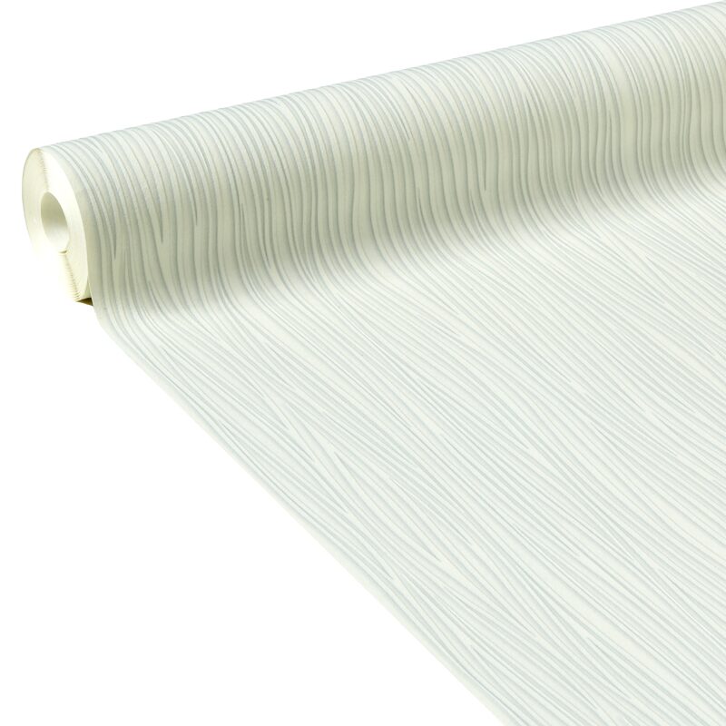Papier peint intissé CALINA coloris blanc
