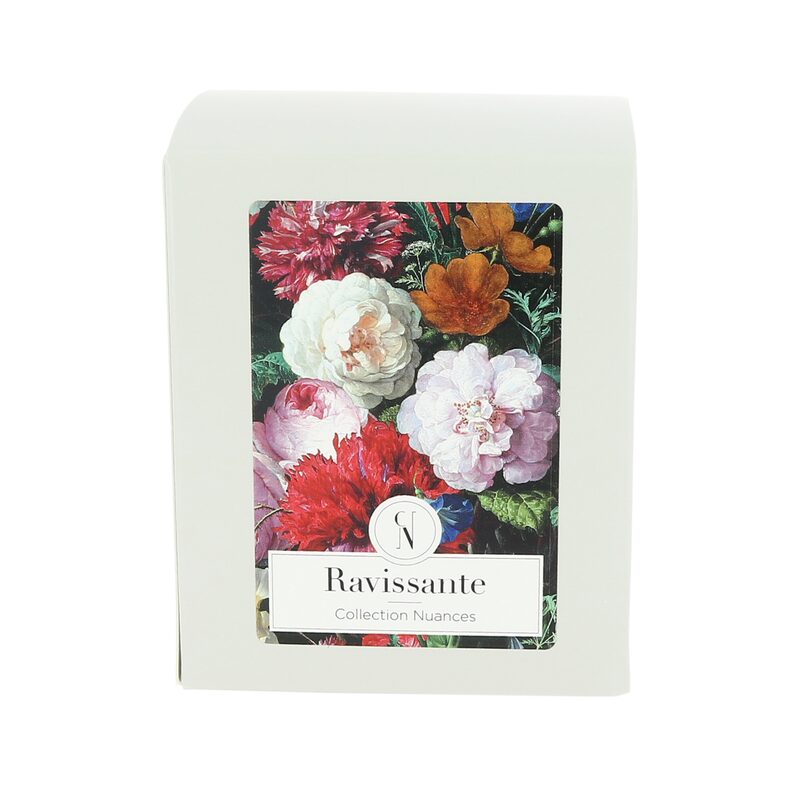 Bougie parfumée COLLECTION NUANCES RAVISSANTE Pivoine, Jasmin & Rose