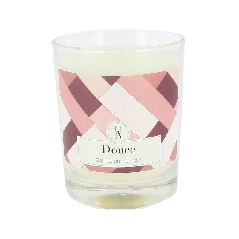 Bougie parfumée COLLECTION NUANCES DOUCE Thé blanc & Santal