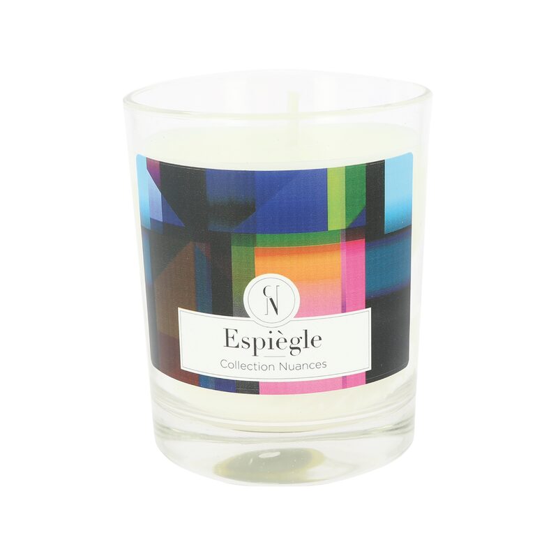 Bougie parfumée COLLECTION NUANCES ESPIÈGLE Bergamote & Mandarine