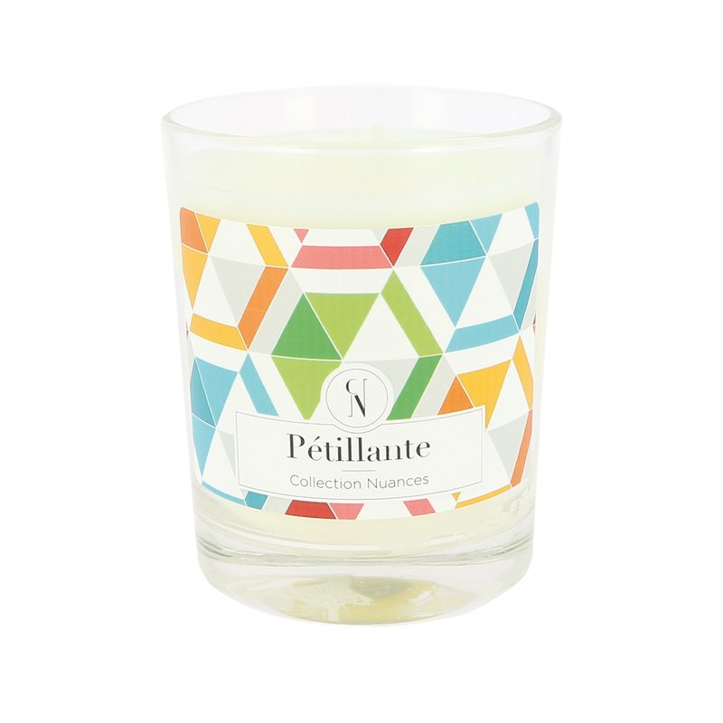 Bougie parfumée COLLECTION NUANCES PÉTILLANTE Musc & Violette