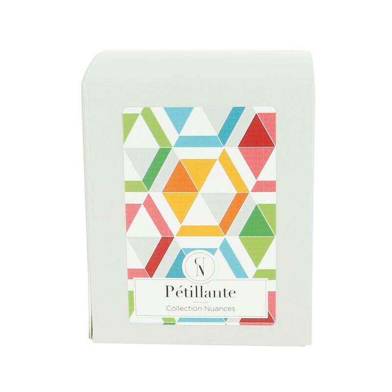 Bougie parfumée COLLECTION NUANCES PÉTILLANTE Musc & Violette