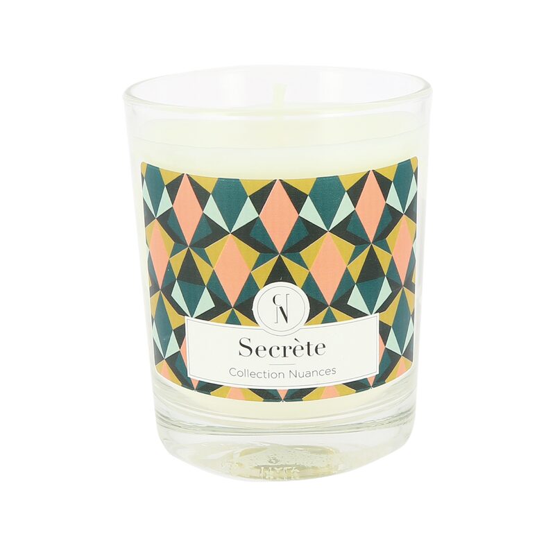 Bougie parfumée COLLECTION NUANCES SECRÈTE Gardénia & Aubépine
