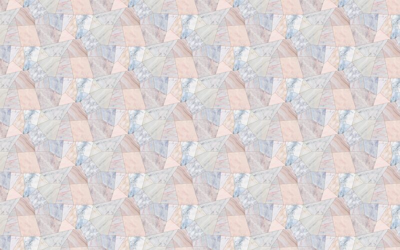 Papier peint intissé PASSIONNEE BY AŸ CACTUS coloris rose grisé