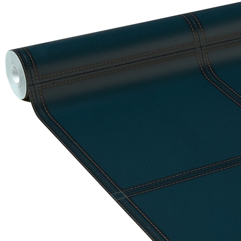 Papier peint intissé HAROLD coloris bleu marine
