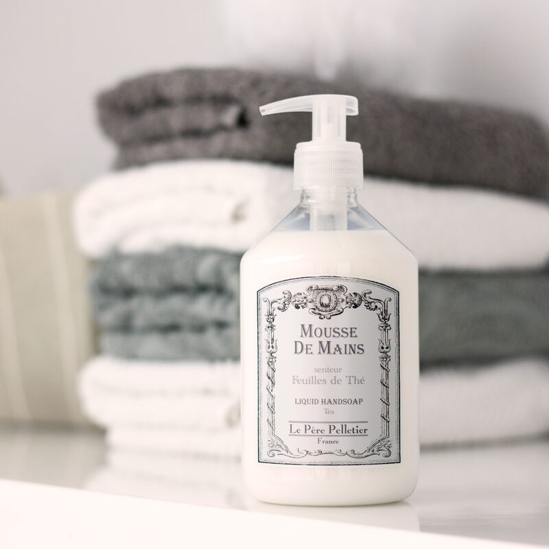 Distributeur de savon COLLECTION ART DU BAIN Feuille de thé