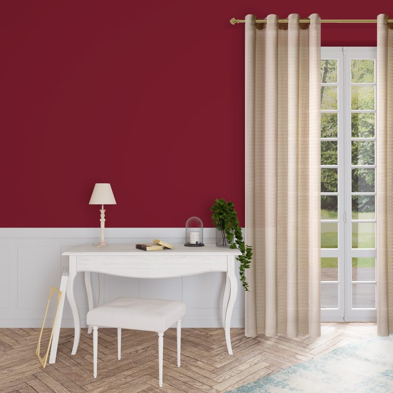 Voilage MAYA coloris taupe 140 x 270 cm