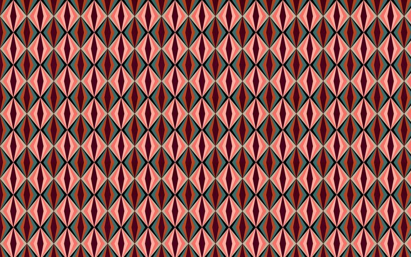 Papier peint intissé BENSIMON JOAN coloris multicolore