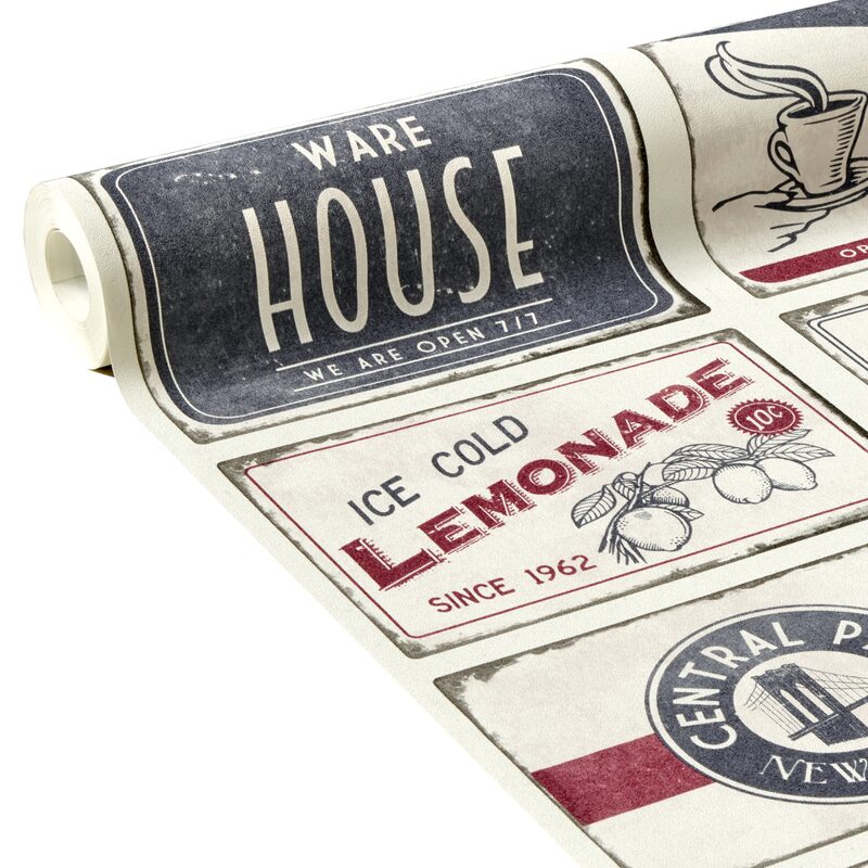 Papier peint intissé WESTFIELD coloris sable beige