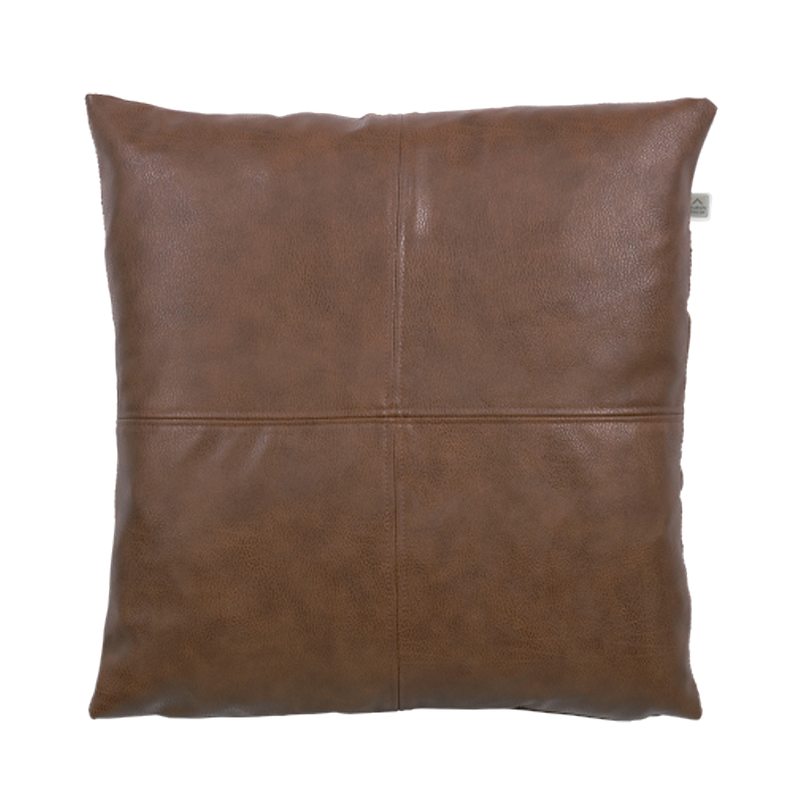Coussin TANIA coloris marron 45 x 45 cm