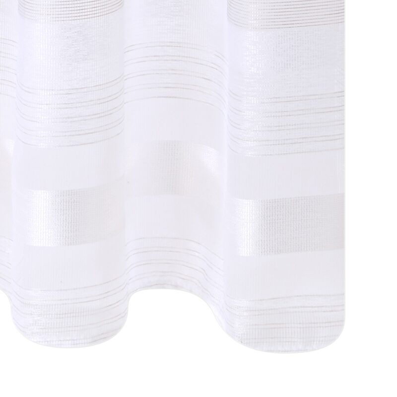 Voilage HOLLYWOOD coloris blanc 140 x 255 cm