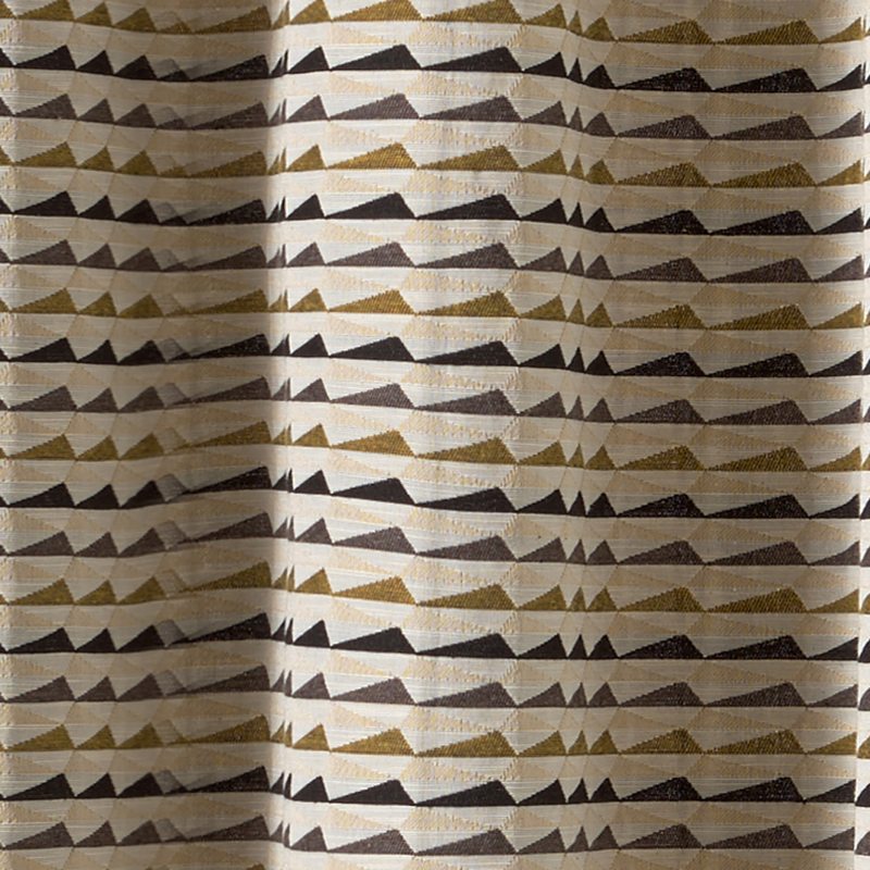 Rideau UBAC coloris ocre/noir 135 x 240 cm