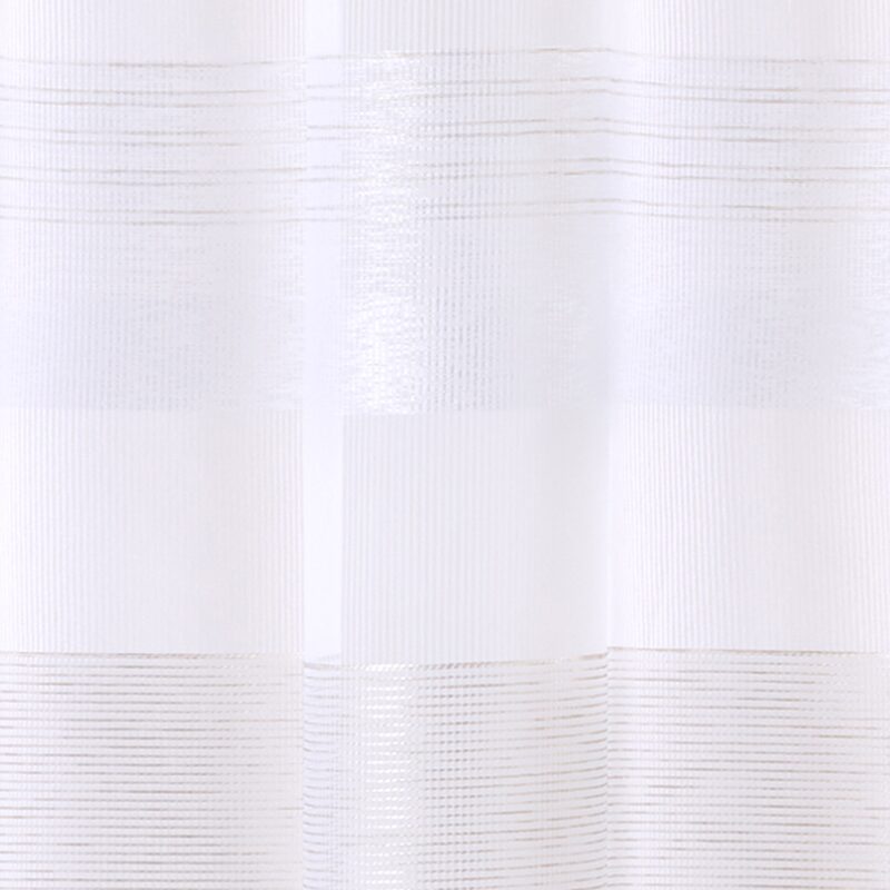 Voilage HOLLYWOOD coloris blanc 140 x 255 cm