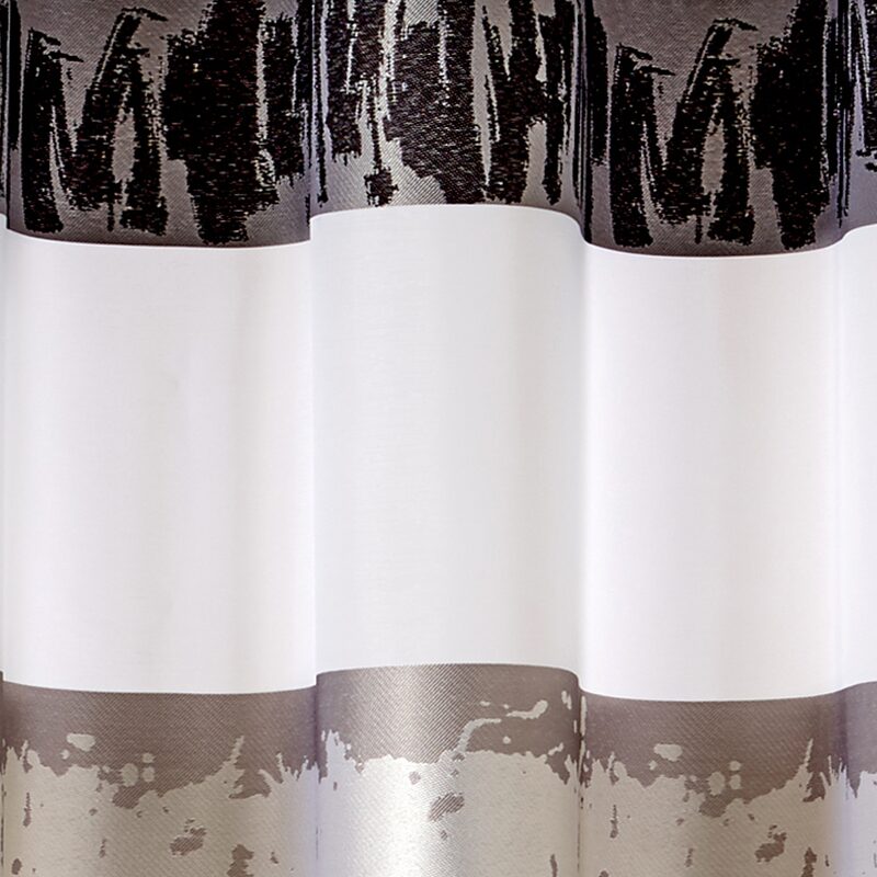 Voilage SIERRA coloris noir 140 x 240 cm