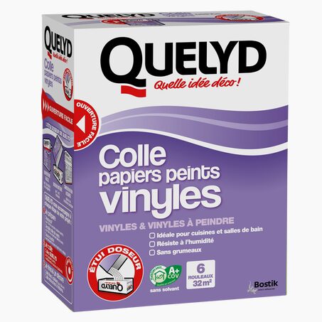 Colle papier peint vinyle Quelyd 0,3 Kg