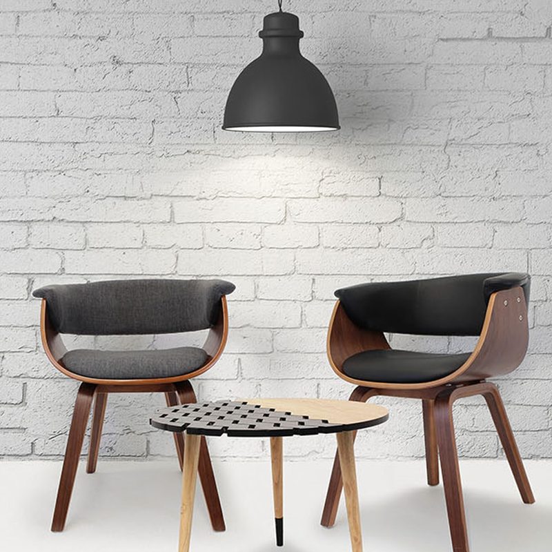 Fauteuil RETRO coloris gris