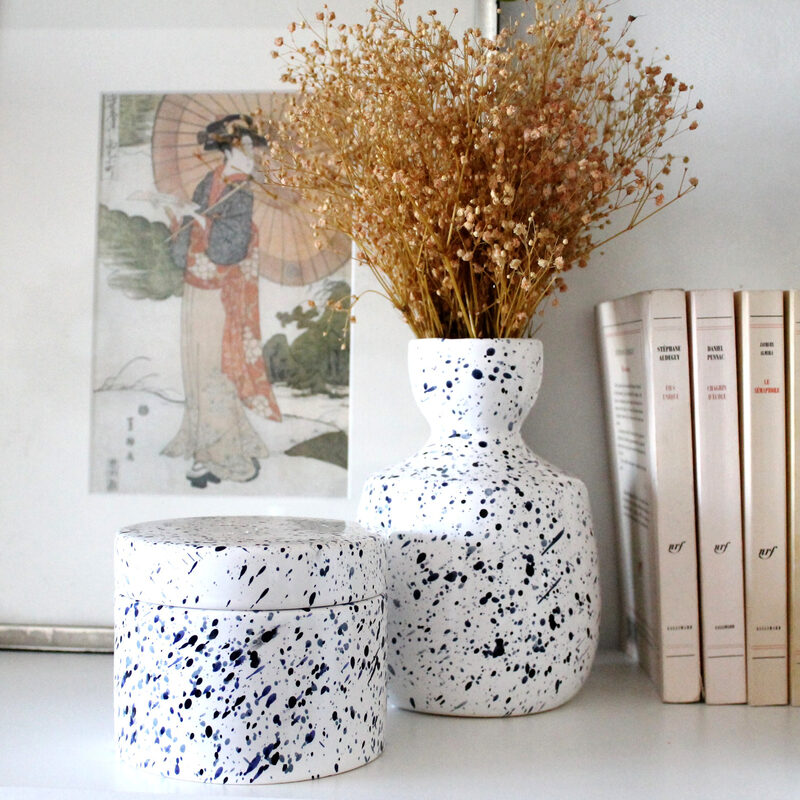 Pot MAELAN coloris blanc