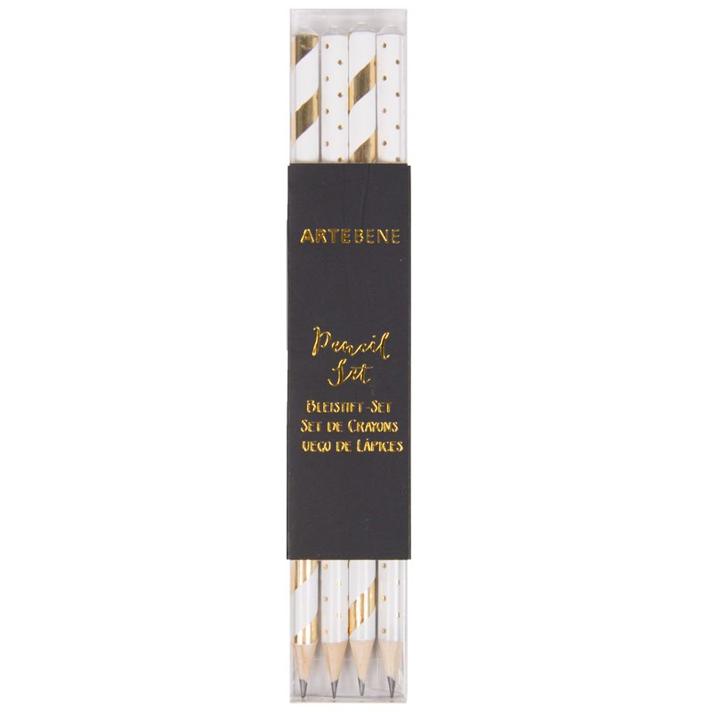 Crayon TIMEO X4 coloris blanc