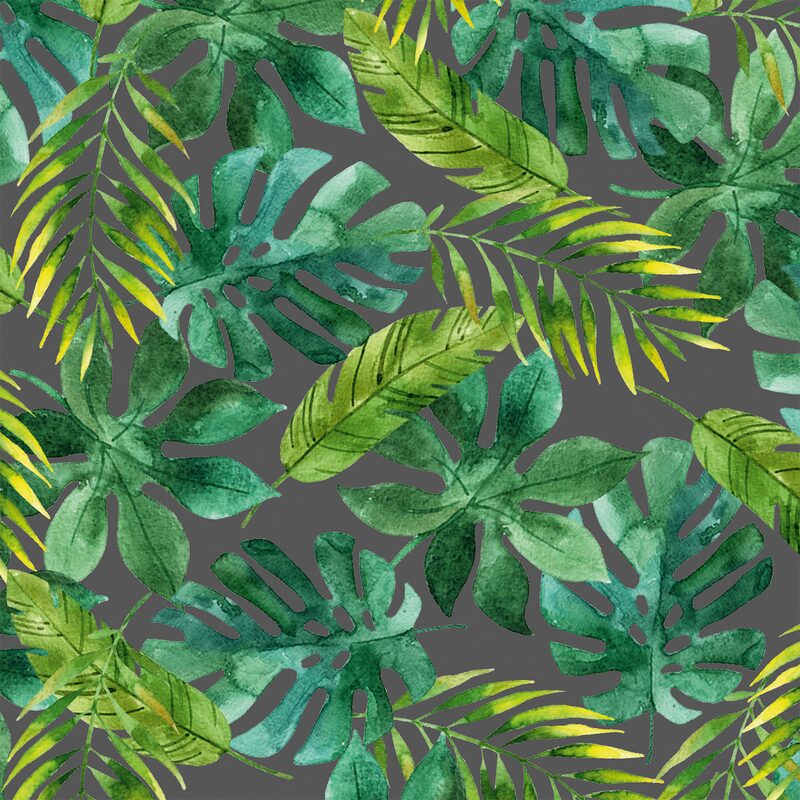 Serviette en papier BORNEO coloris vert