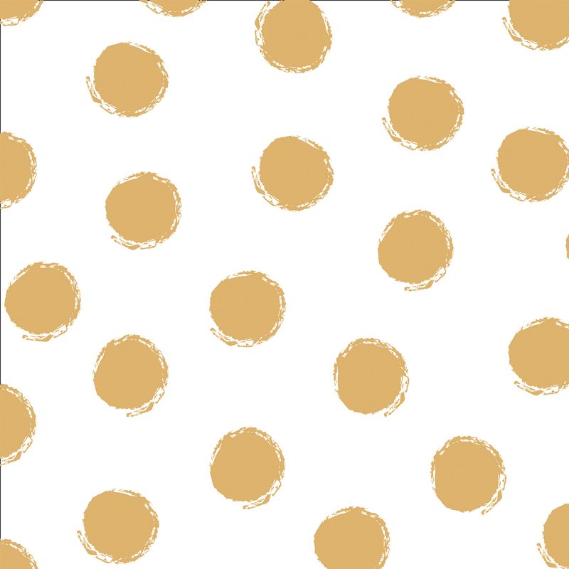 Serviette en papier DOTSY coloris blanc