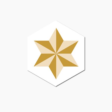 Grosfillex Revêtement adhésif SOCHIC DIAMOND MOULIN jaune