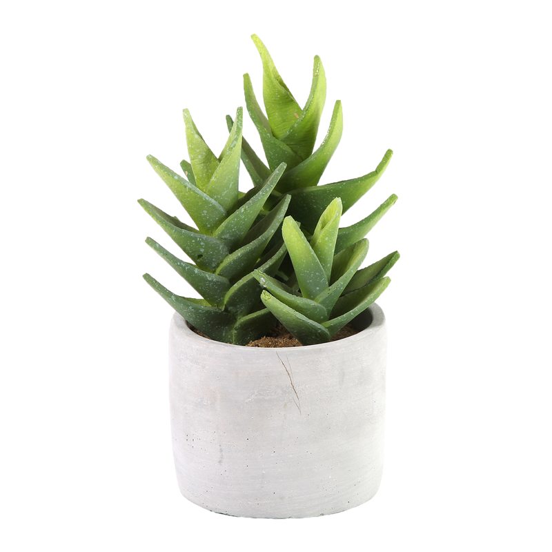 Plante artificielle ALOE KAYLEI coloris gris
