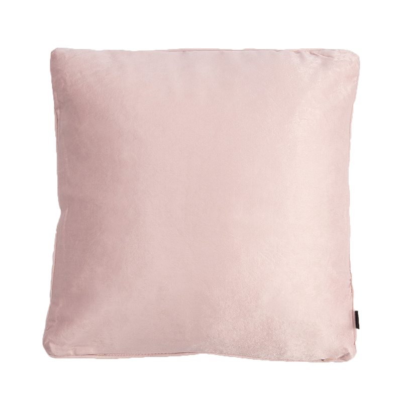 Coussin GRAZIA coloris rose 45 x 45 cm