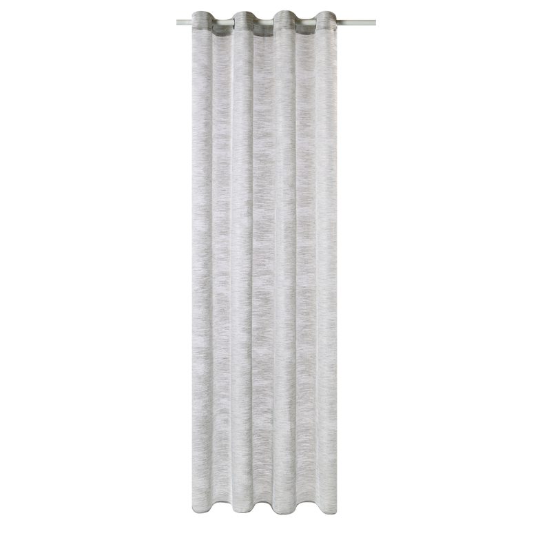 Voilage ETAN coloris gris 140 x 240 cm