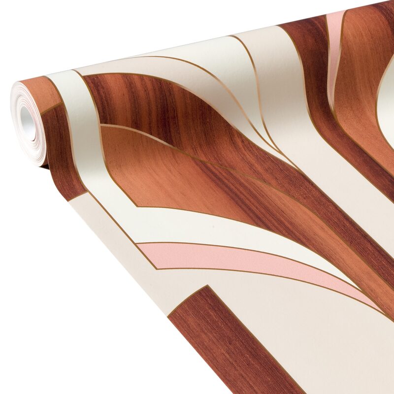 Papier peint intissé VICTORIA BY E. RIVASSOUX coloris blanc