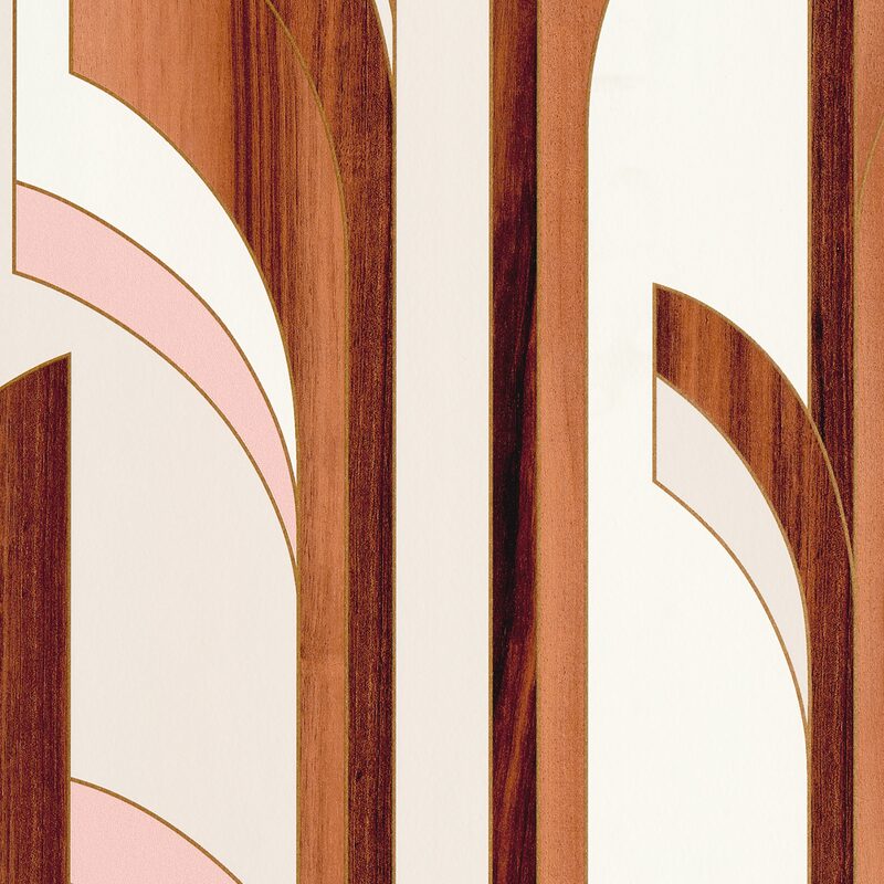 Papier peint intissé VICTORIA BY E. RIVASSOUX coloris blanc