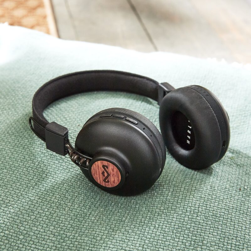 Casque POSITIVE VIBRATION X HOUSE OF MARLEY coloris noir