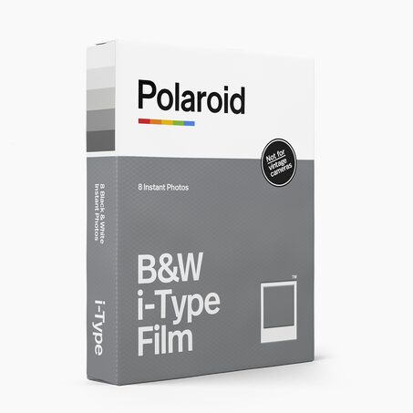 Polaroid Photographie B&W FILM X coloris blanc