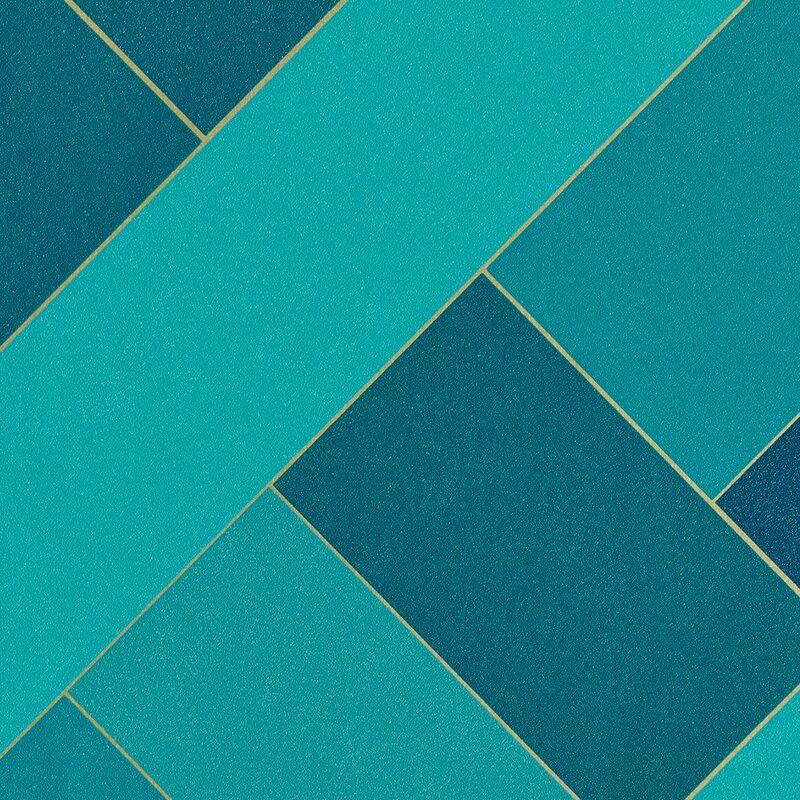 Papier peint intissé OLIVIA coloris bleu profond