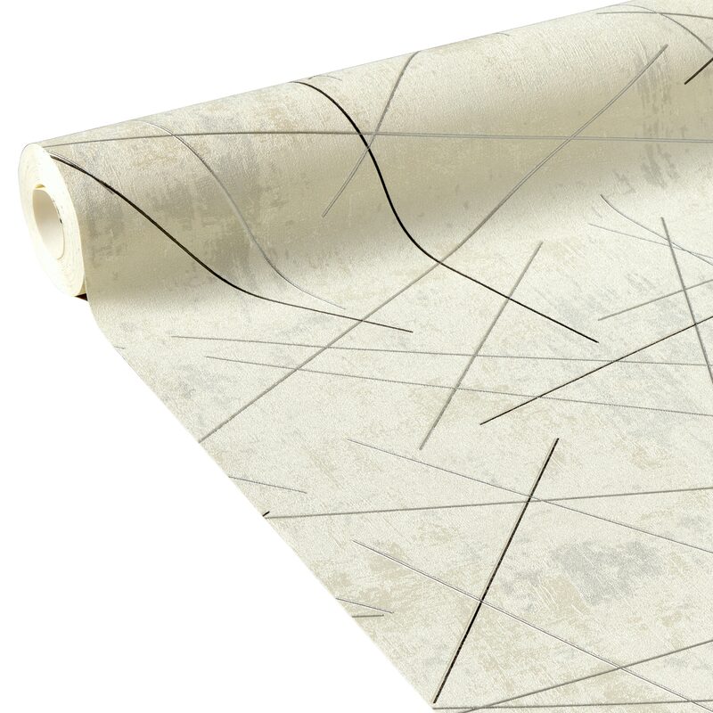 Papier peint intissé SEDNA coloris blanc