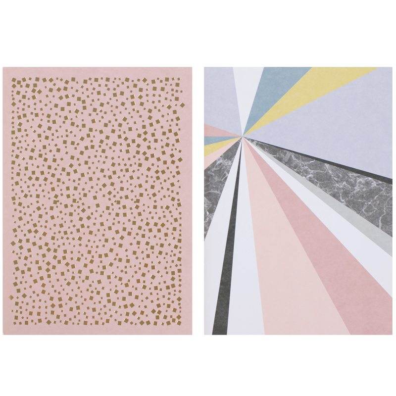Carnet AURELIA x2 coloris rose