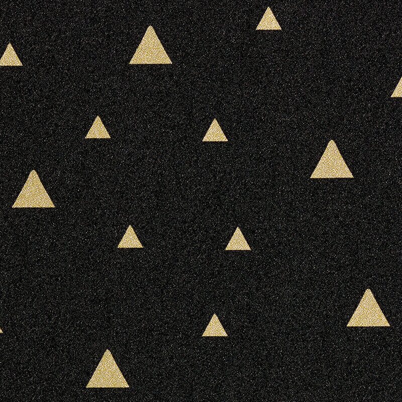 Papier peint intissé TARAZZA coloris noir