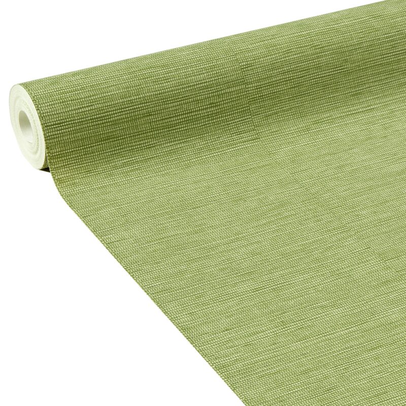 Papier peint intissé CURAÇAO coloris vert bambou