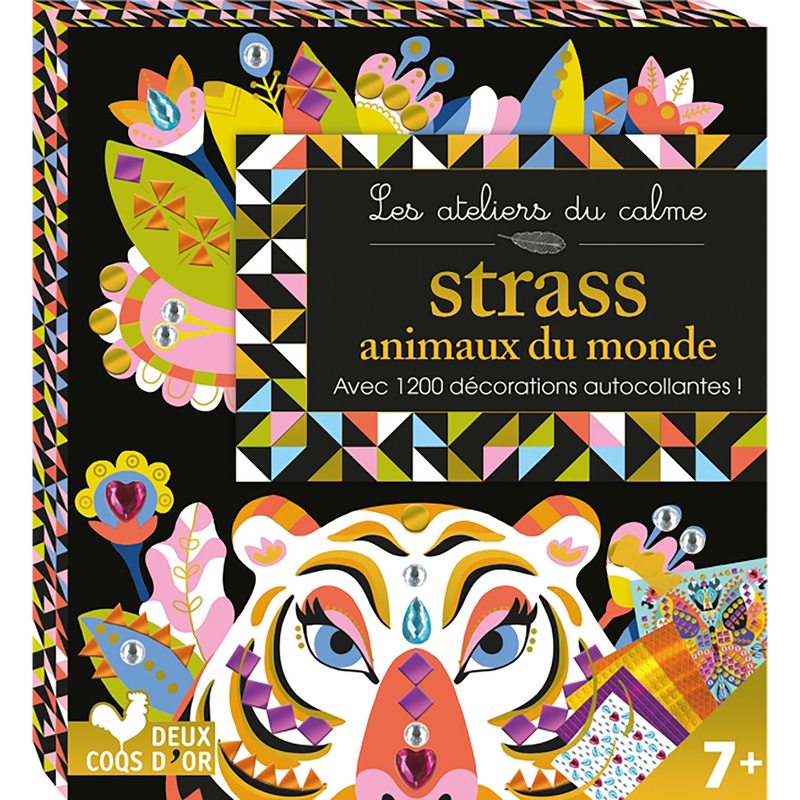 Sticker STRASS ANIMAUX DU MONDE