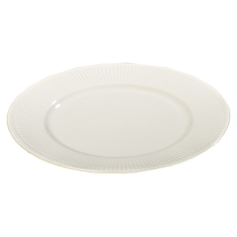 Assiette CELINA coloris beige