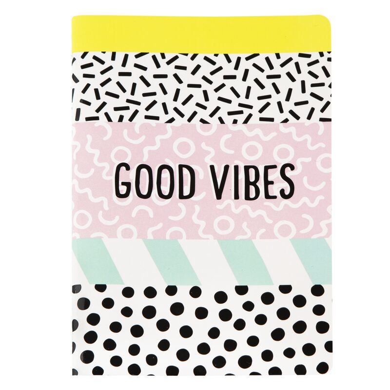 Carnet MEMPHIS MODERN coloris multicolore