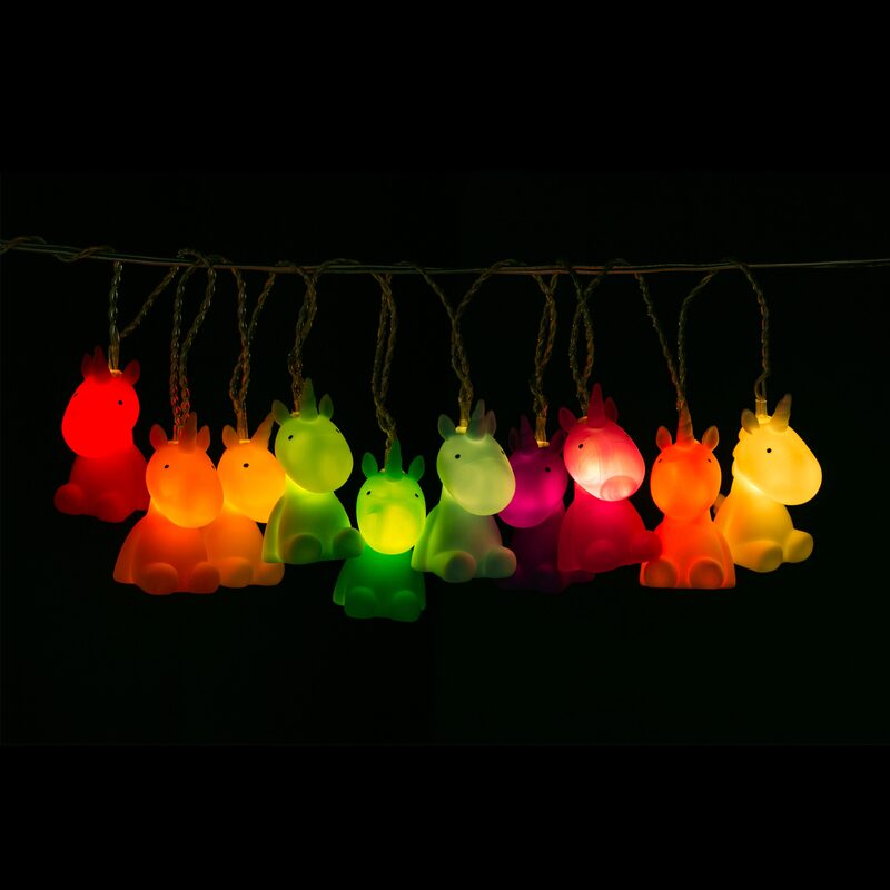 Guirlande lumineuse LICORNE coloris multicolore