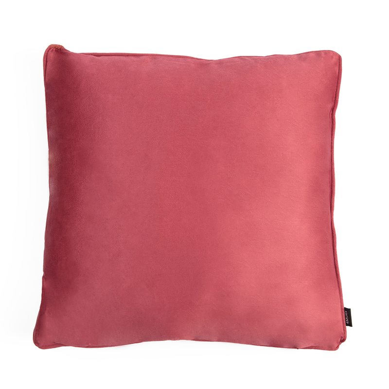 Coussin GRAZIA coloris rose 45 x 45 cm