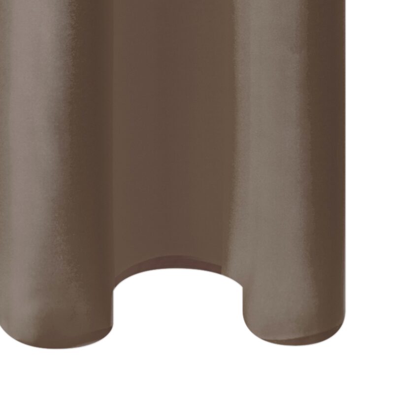 Rideau ESSENTIAL coloris poivre 140 x 240 cm
