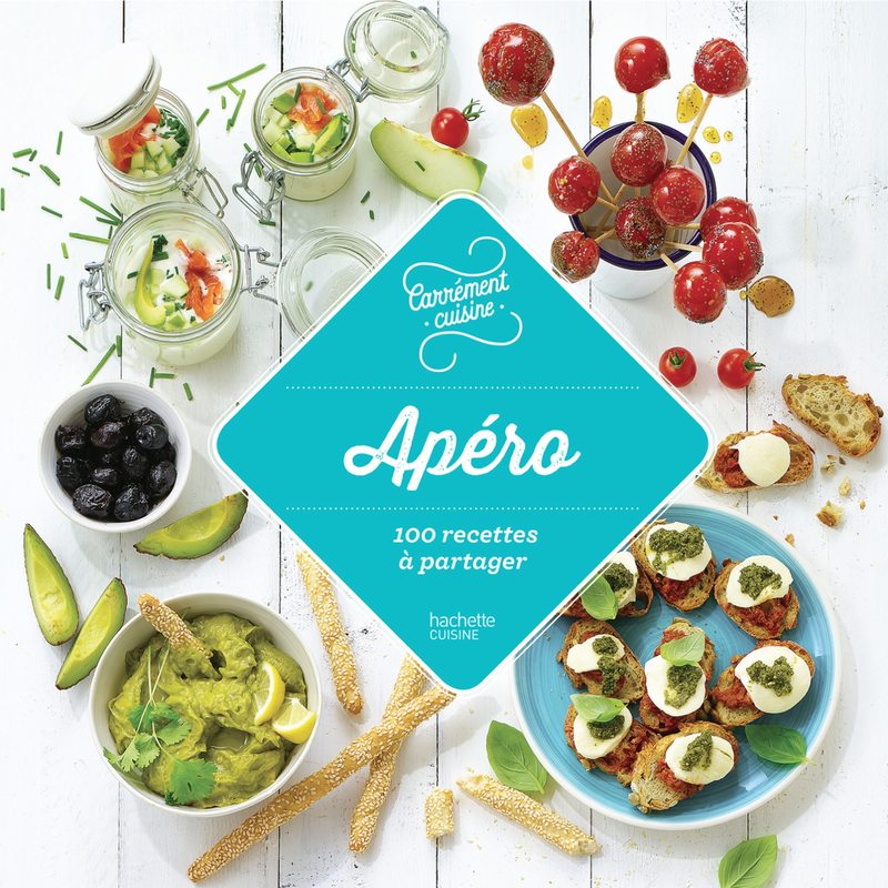Livre APERO 100 RECETTES A PARTAGER