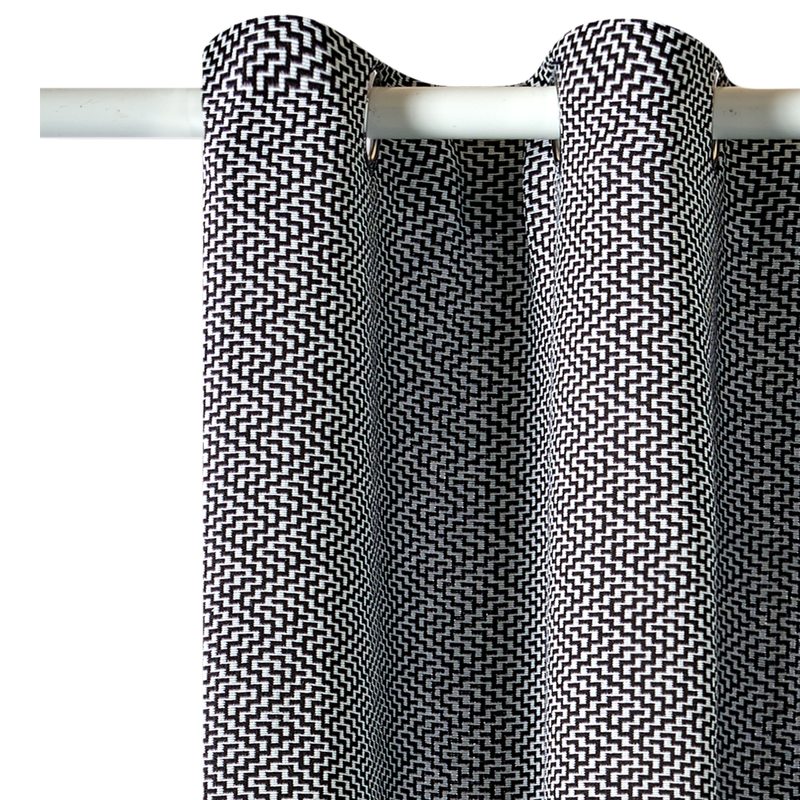 Rideau TIBBY coloris brun 140 x 240 cm
