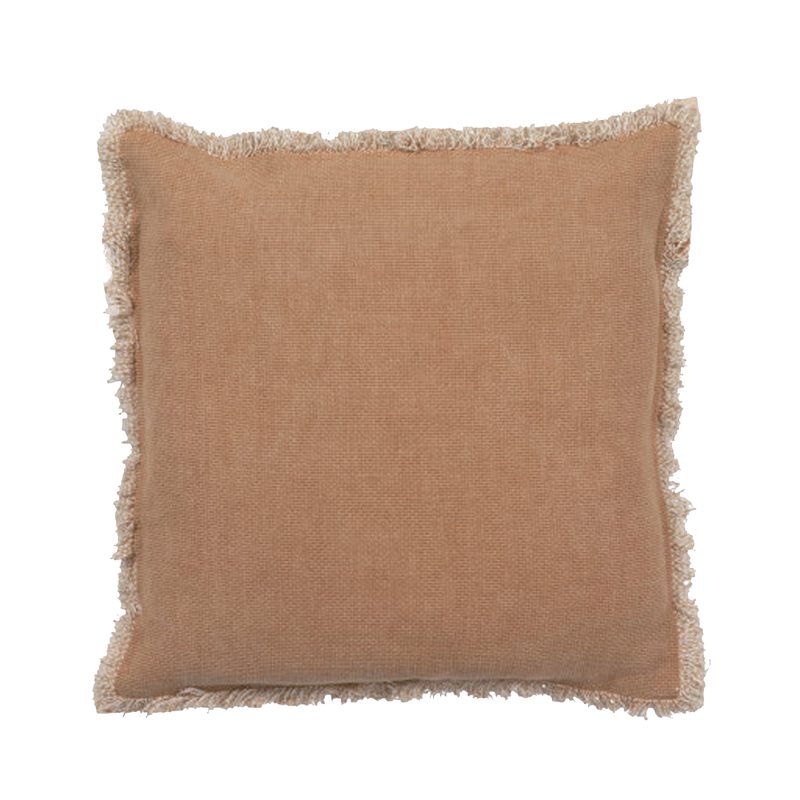 Coussin BURTA coloris cuivre 45 x 45 cm