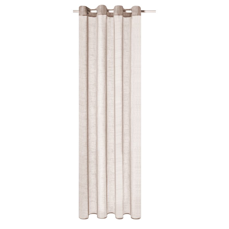 Voilage ENZOY coloris lin 140 x 240 cm