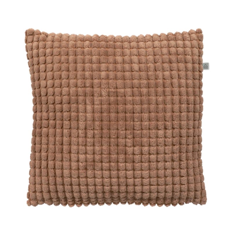 Coussin ROME coloris cuivre 45 x 45 cm