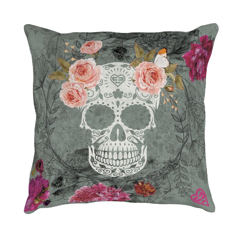 Coussin MISS FREEGUN coloris multicolore 45 x 45 cm